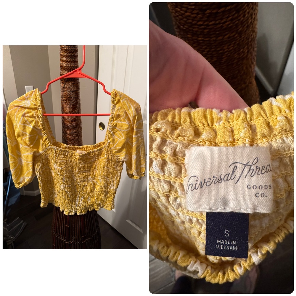 Yellow floral crop
